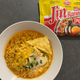 Kujirai-style ramyeon, with poached egg and American cheese